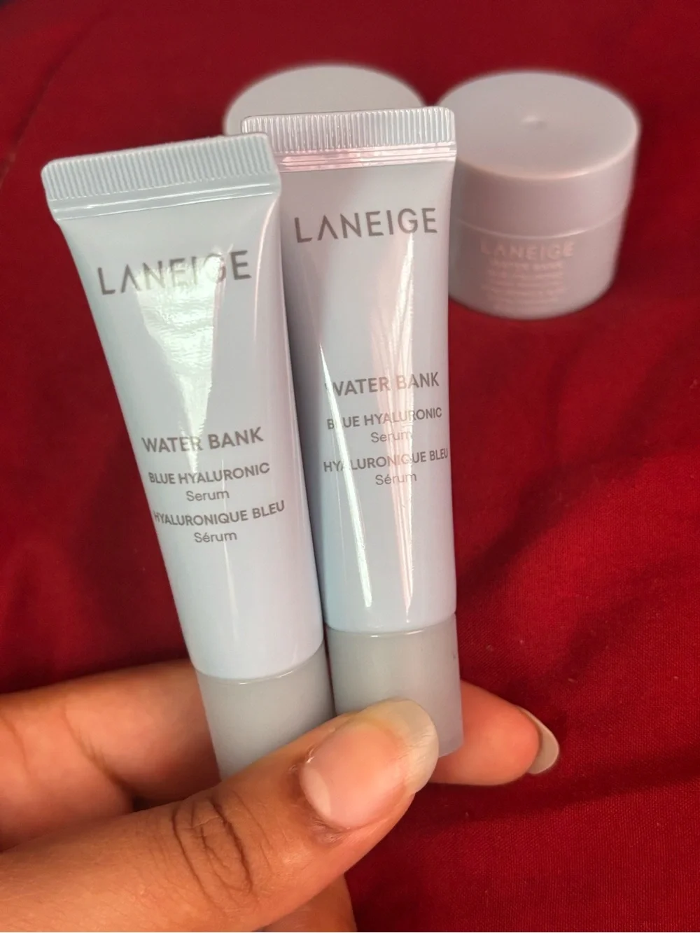 LANEIGE Water Bank Blue Hyaluronic Serum & Cream - Minis